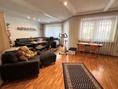 Wohnzimmer EG - 5 Zimmer Mehrfamilienhaus, Wohnhaus in Nördlingen