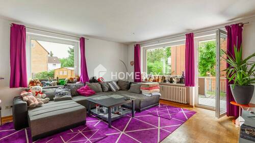 Wohnzimmer 1 - Tolle Lage in Gleidingen: 3-Zimmer-Wohnung, Loggia mit Abgang zum Garten sowie Stellplatz