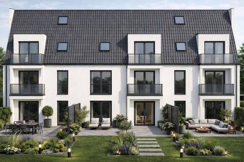 Visualisierung: Hausansicht - Ihr neues IMMOBILIEN QUARTIER: Energieeffiziente Neubauwohnung in ruhiger Wohnlage von Degersen
