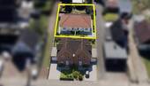 Luftbild hinten markiert - Grundstück in Barsbüttel
