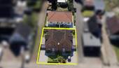 Luftbild vorne marktiert - Grundstück in Barsbüttel