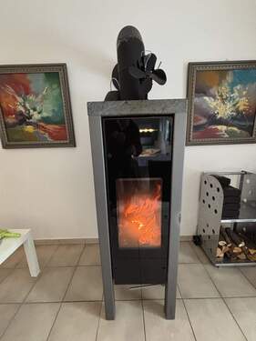 Kaminofen-Wohn-/Essbereich - 