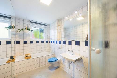 Badezimmer - Etagenwohnung mit 87,00 m&sup2; in Kornwestheim zum Kaufen