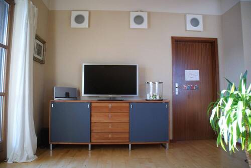 Wohnzimmer - Etagenwohnung mit 92,50 m&sup2; in Raubling zum Kaufen