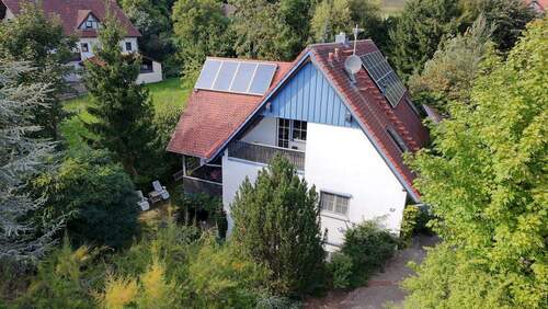 Außenansicht Haus - 6 Zimmer Mehrfamilienhaus, Wohnhaus in Absberg