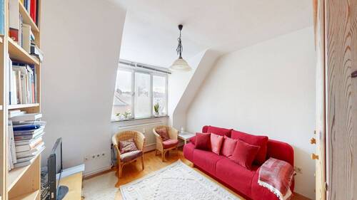 Wohnzimmer - Ein Steinwurf zur Stadtmensa - 240.000,00&nbsp;EUR Kaufpreis, ca.&nbsp; 55,40&nbsp;m&sup2;&nbsp;Wohnfl&auml;che