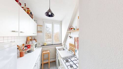 Küche - 3 Zimmer Etagenwohnung zum Kaufen in Würzburg