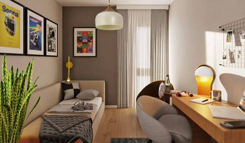 Ein Zimmer, das sich dem Alltag anpasst - 