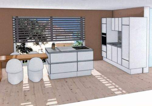 Visualisierung der Einbauküche - 