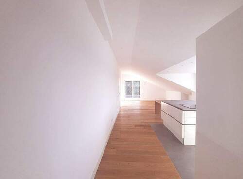 Blick Eingang zu Wohnen - 