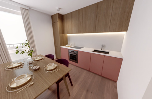 Küche - 2 Zimmer Etagenwohnung zur Miete in Berlin