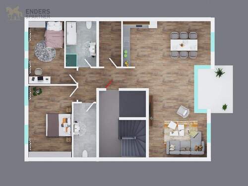 4. OG - 3 Zimmer Etagenwohnung zum Kaufen in Trier