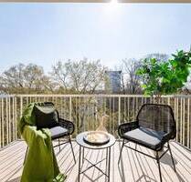 Provisionsfrei - Sehr Helle 3-Zimmer-Wohnung mit Balkon in Frankfurt Niederrad - Frankfurt am Main