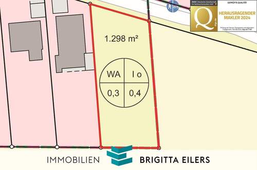 Bild 1 - Mit Weitblick in Achim: Eines der letzten unbebauten Grundstücke in dieser Lage mit B-Plan