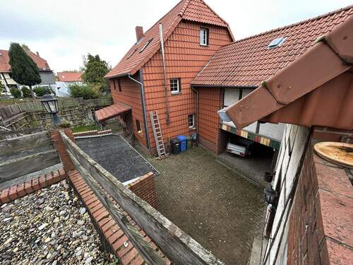 Blick aufs Haus - 