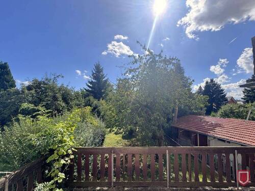 Terrasse Blick in den Garten - 