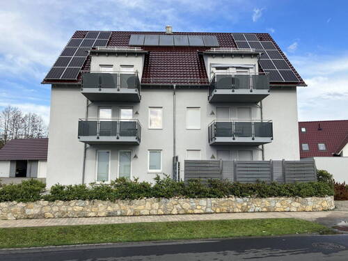 Außenansicht - Neuwertige ExclusiveModerneHelle Maisonettwohnung 4 Zimmer im Neubaugebiet SennfeldRempertshag