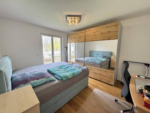 Schlafzimmer - 2 Zimmer Etagenwohnung in Kempten