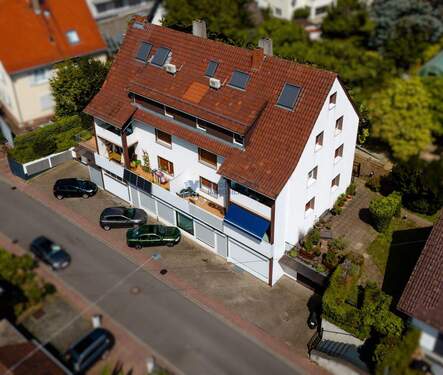 Hausansicht - Mehrfamilienhaus, Wohnhaus zum Kaufen in Dossenheim