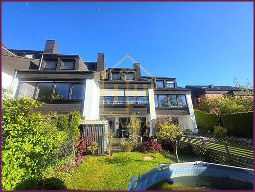 Rückansicht - **NEU** Wunderschönes Reihenhaus in Mettmann Süd! Garten und Einzelgarage!