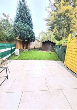 sonniger Garten - 5 Zimmer Reihenmittelhaus in Hamburg