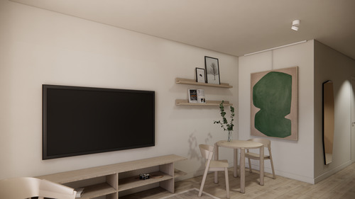 Wohnbereich - 1 Zimmer Etagenwohnung zur Miete in Berlin