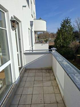 Balkon mit Ausbilck - 