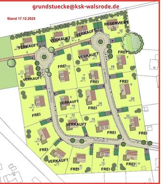 Größenplan Reserviert Groß Häuslingen - Wohnbaugrundstücke in Groß Häuslingen