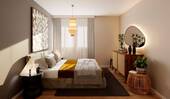 Schlafzimmer - 3 Zimmer Etagenwohnung zum Kaufen in Berlin