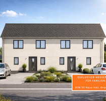 KfW 55 Standard, Preis inkl. Grundstück, Erstbezug! - Moderne Doppelhaushälfte - Klipphausen Taubenheim