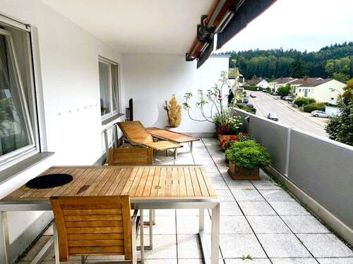 Balkon - Etagenwohnung mit 95,50 m² in Tettnang zum Kaufen