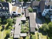 Drohnenansicht - Grundstück in Düsseldorf / Heerdt zum Kaufen