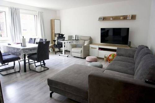 Wohnzimmer - City Apartment im Herzen Dortmunds 3 Zimmer