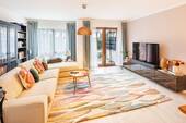 Wohnzimmer - 5 Zimmer Reihenendhaus in Unterschleißheim