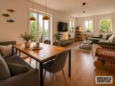 Essen und Wohnen - 3-Zimmer-Wohnung mit Balkon & Tiefgaragenstellplatz in Augsburg-Göggingen