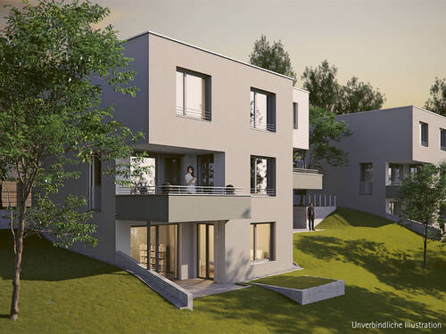 Illustration Haus 9 - Doppelhaushälfte in Ravensburg-Eschach »DHH in Ravensburg Wohnen in der Weißenauer Halde«