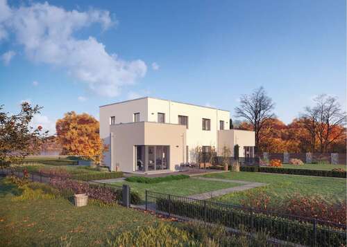 Hausansicht - Ein Haus - zwei Wohneinheiten! Türen auf - Leben rein!