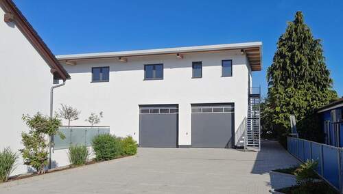 Außenansicht - NEUBAU: Möblierter Büroraum mit Küche und Meeting-Bereich - All-in-Miete