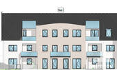 Hausansicht - Traumhafte 3 Zimmer Neubauwohnung in Diedorf!