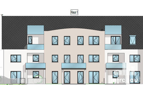 Hausansicht - Traumhafte 3 Zimmer Neubauwohnung in Diedorf!