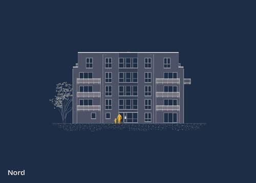 Ansicht Nord - Mehrfamilienhaus, Wohnhaus zum Kaufen in Wolfenbüttel