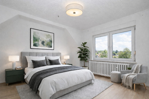 Visualisierung Zimmer 3 (KI-generiert) - 