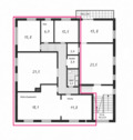 4,5 Zi Grundriss ohne Maße - 