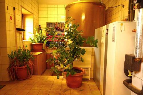 Waschraum mit Heizung - 
