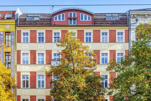 Hausansicht - Berlin-Prenzlauer Berg: 2-Zimmer-Altbauflair in den Frankonia Höfen