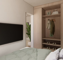 Möbliertes Studio Plus Large mit Gemeinschaftsflächen: Padelplatz, Fitness, Dachterrasse & mehr - Berlin Britz