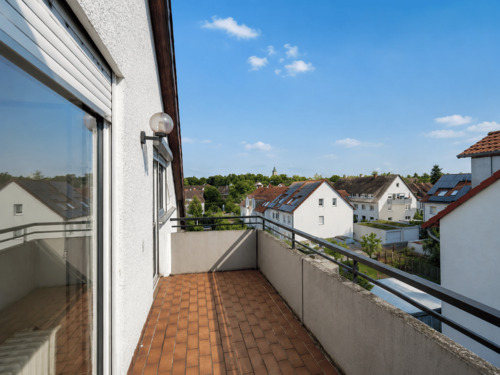 Balkon - 2 Zimmer Etagenwohnung in Filderstadt