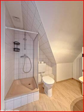 Duschbad im Dachgeschoss - 