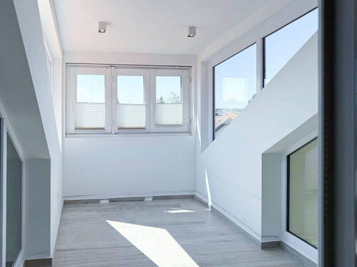 Loggia Blick nach Westen - 