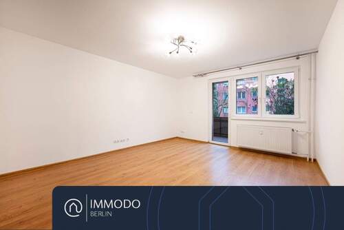 Wohnzimmer - ?? Wohnen mit Südbalkon & Grünblick - Ideale 3-Zi-Whg mit Einbauküche in ruhiger Lage Reinickendorfs